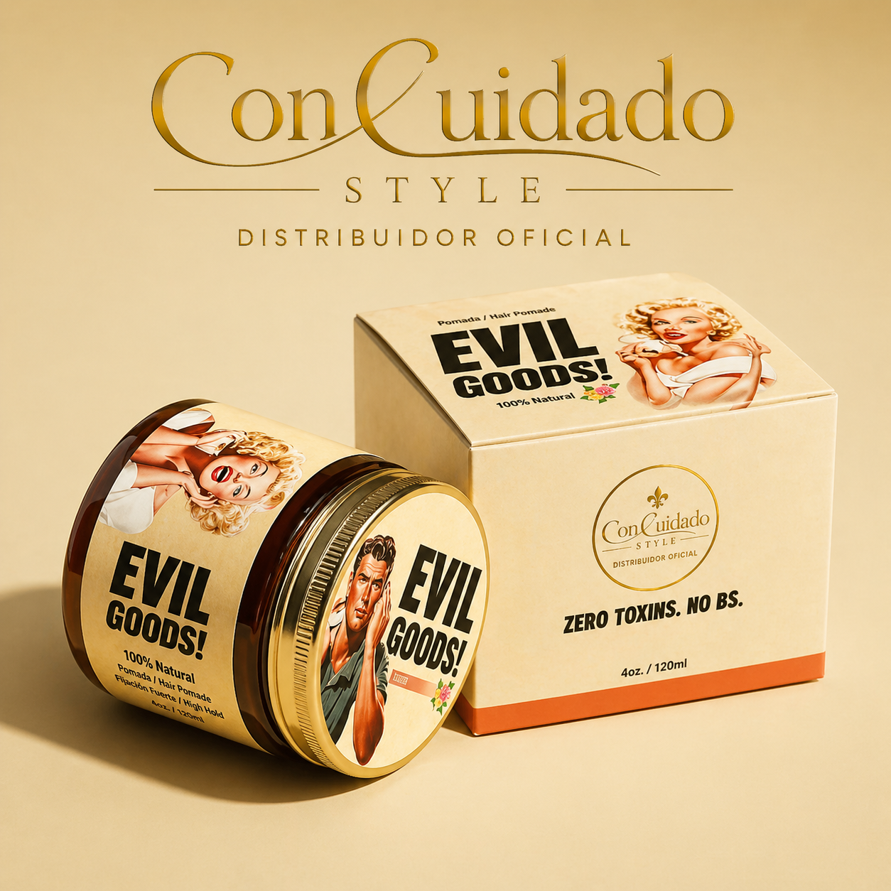 Evil Good! - Crema de sebo de Res